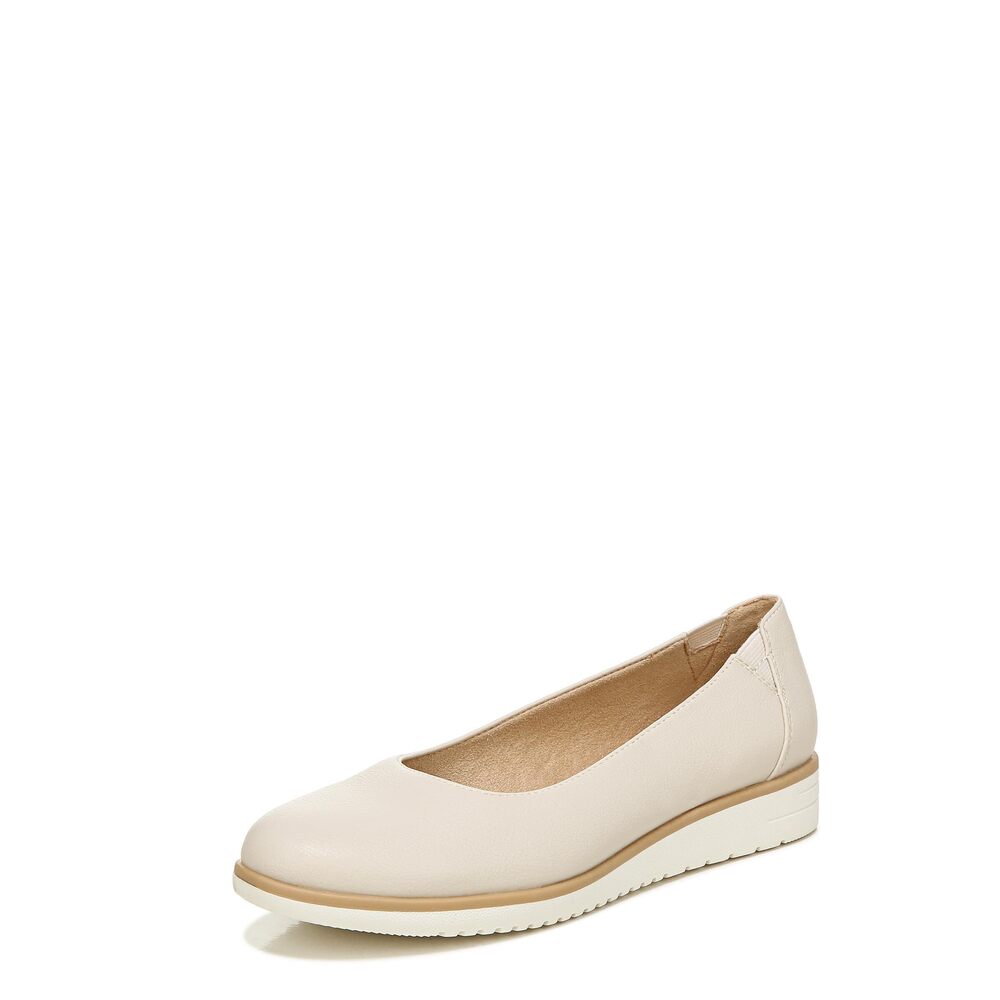 NATURALIZER SOUL WOMENS IDEA-BALLET BALLET FLAT PORCELAIN 9 W